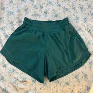 lululemon athletica Deep Teal Athletic Shorts